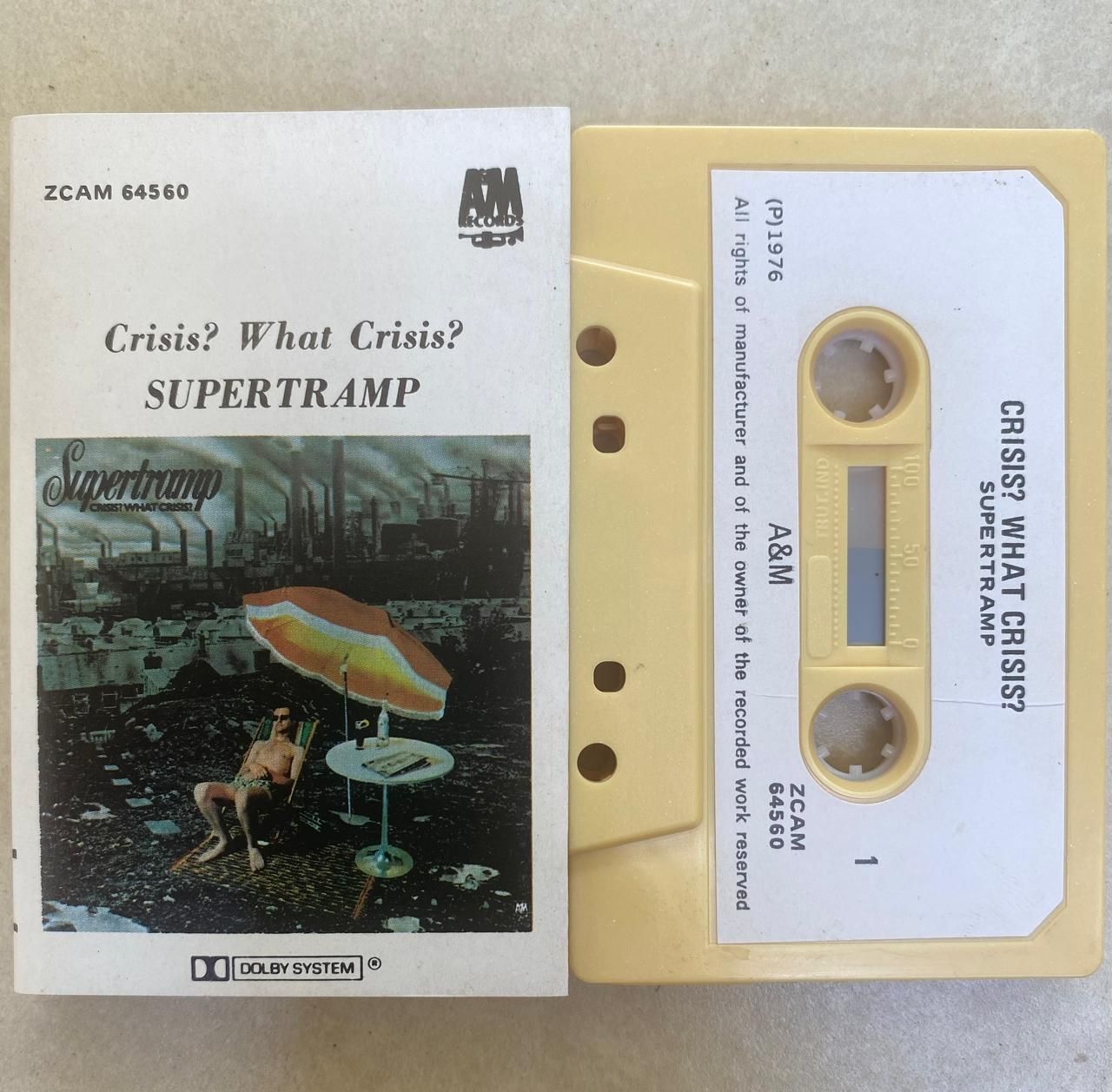 Supertramp – Crisis? What Crisis? (Cassette)