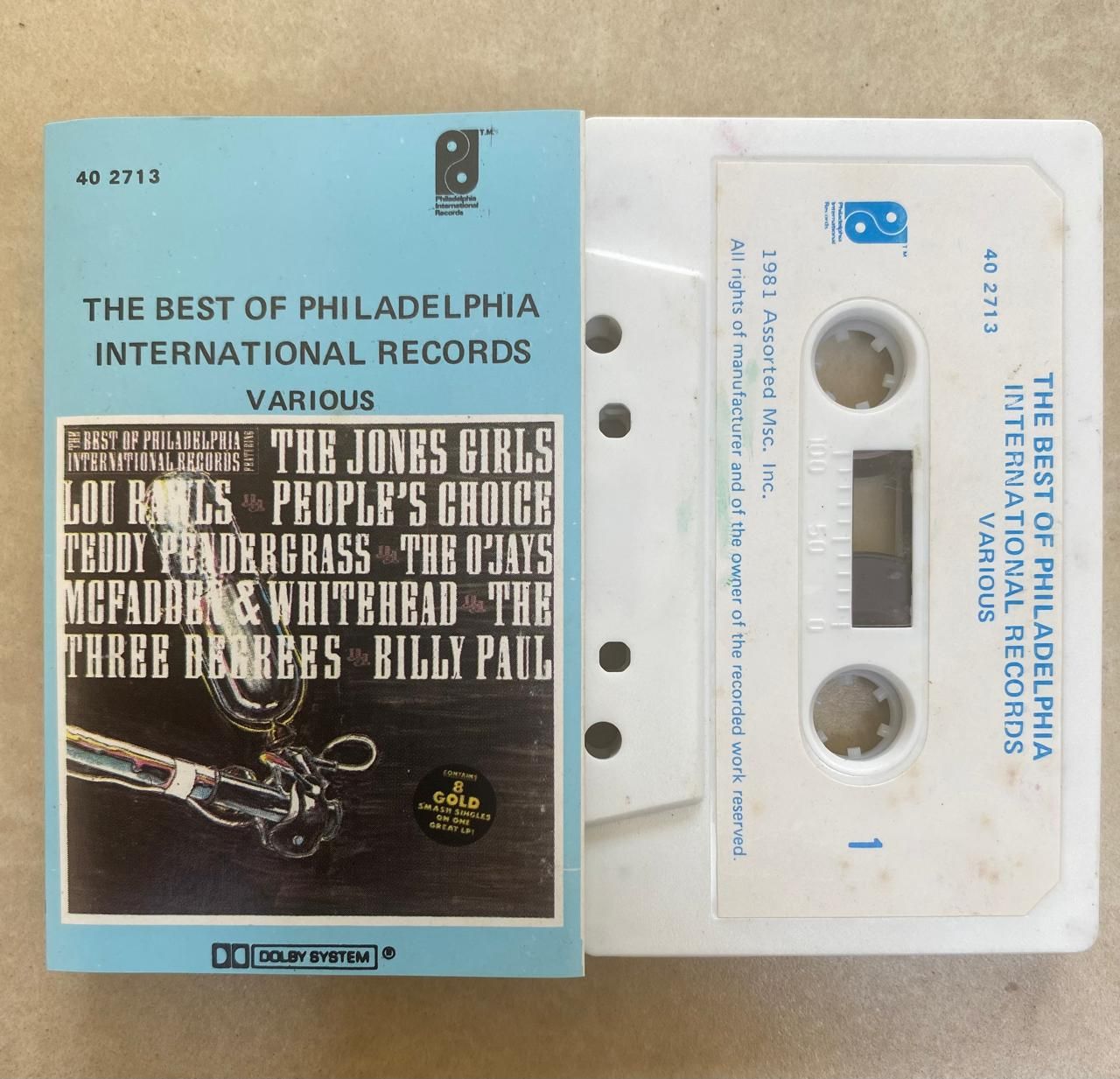 The Best of Philadelphia International Records - Various Artists (Cassette)