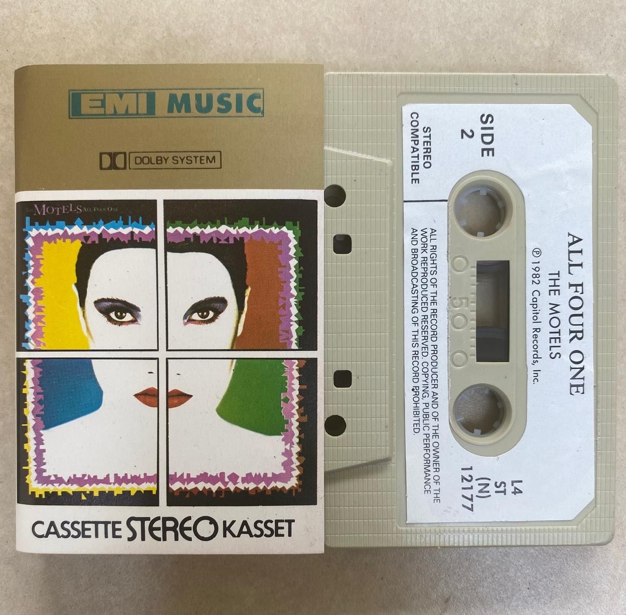 The Motels – All Four One (Cassette)