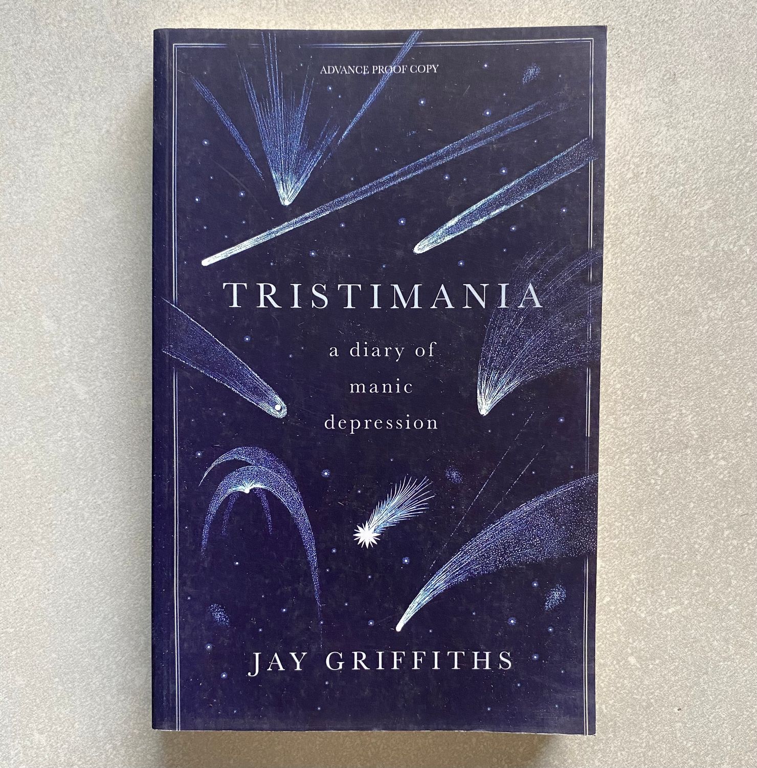Tristimania: A Diary of Manic Depression - Jay Griffiths (Book)