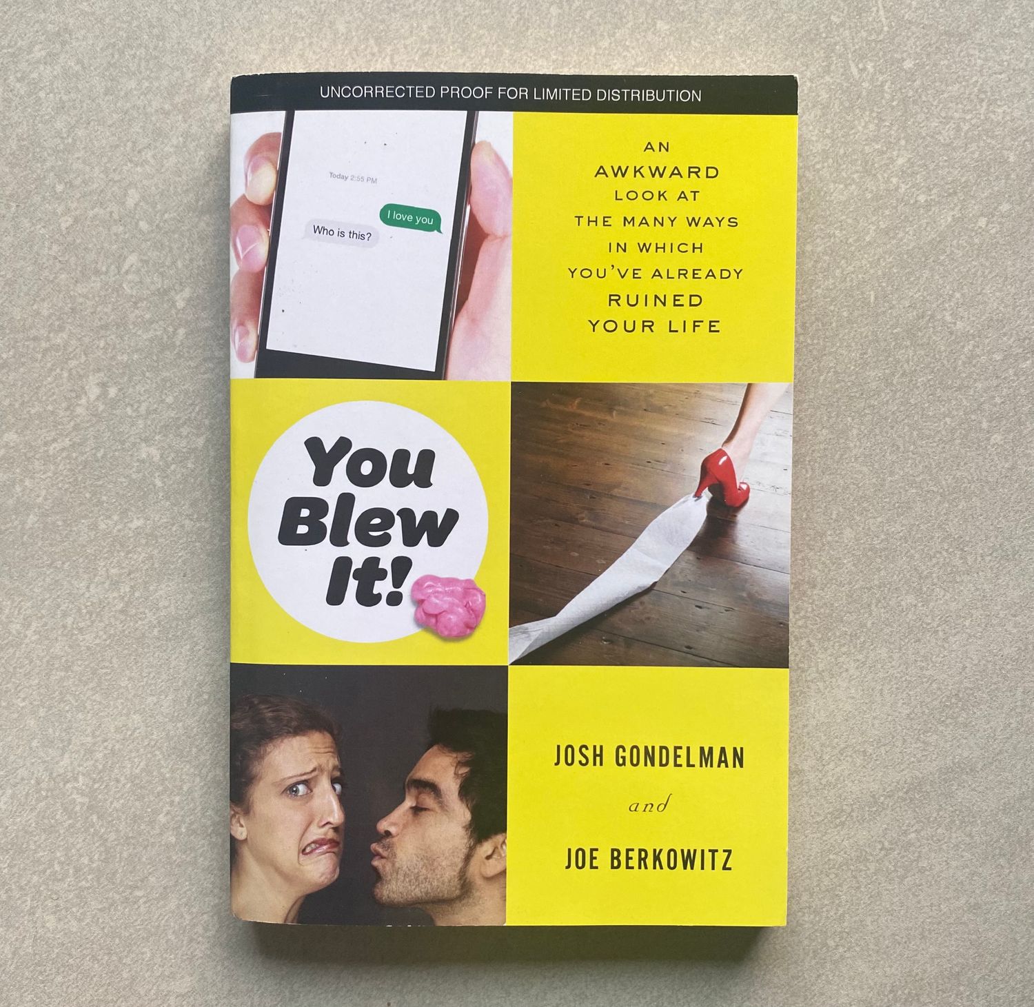 You Blew It!: An Awkward Look at the Many Ways in Which You’ve Already Ruined Your Life - Josh Miller &amp; Jeff Kreisler (Book)