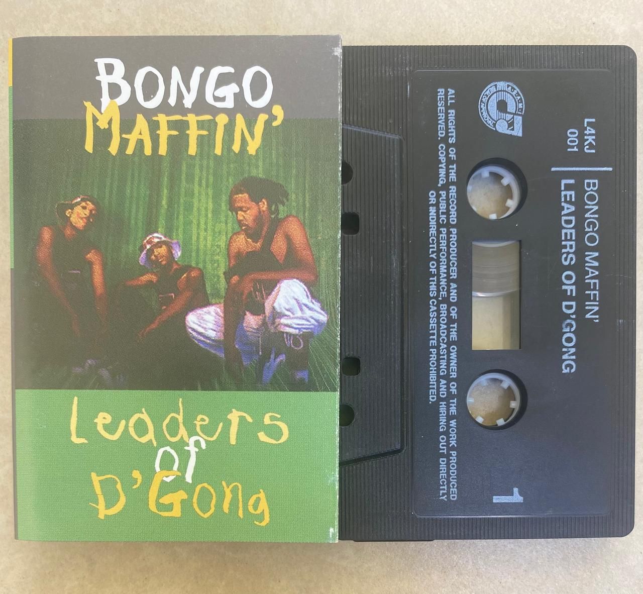 Bongo Maffin – Leaders of D’gong (Cassette)