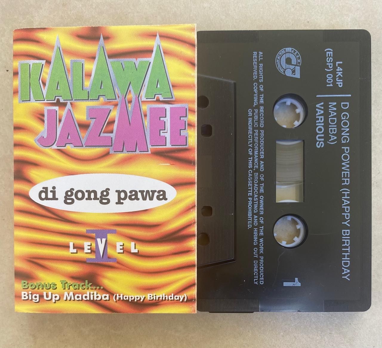 Kalawa Jazmee - Di Gong Pawa (Compilation) (Cassette)