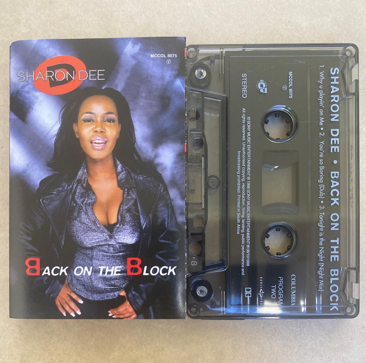 Sharon Dee – Back On The Block (Cassette)