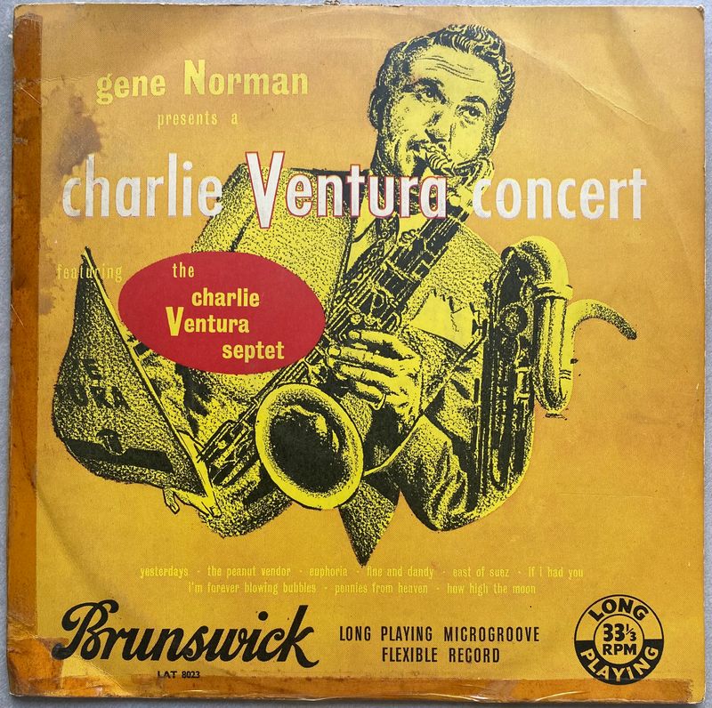 Charlie Ventura – Gene Norman Presents a Charlie Ventura Concert (Vinyl)
