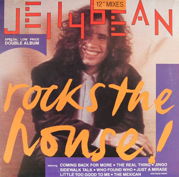Jellybean – Rocks The House! (Vinyl, LP, Compilation)