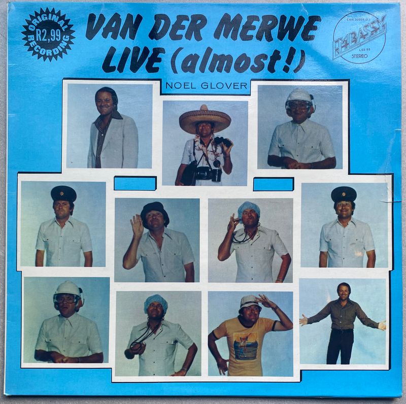 The release you’re referring to is:  ---  Noel Glover – Van Der Merwe Live (Live)