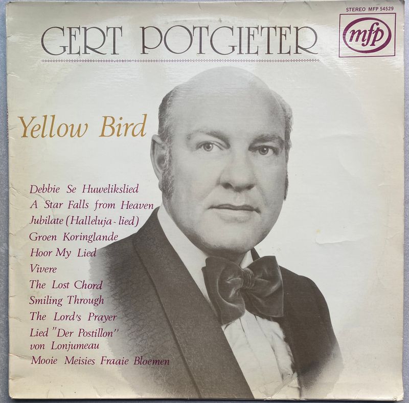 Gert Potgieter – Yellow Bird (Vinyl)