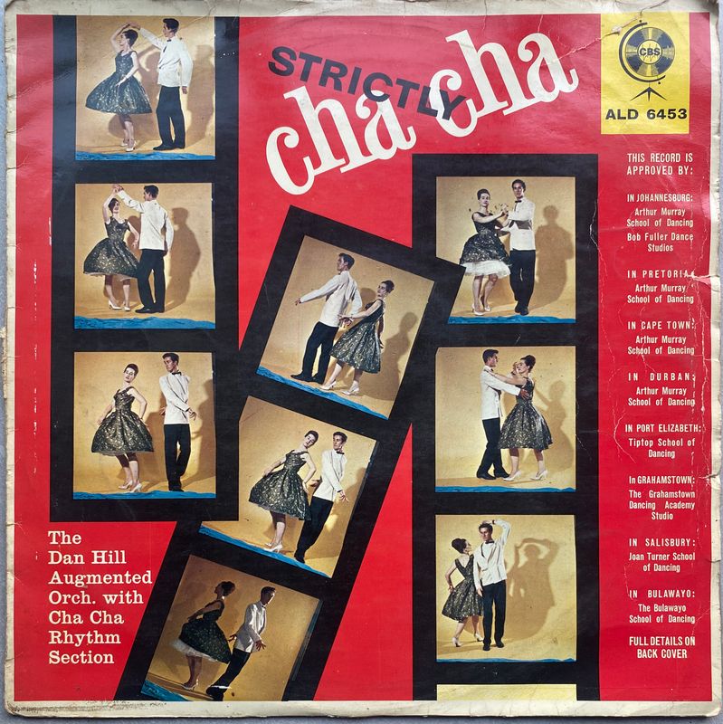 The Dan Hill Augmented Orchestra With Cha-Cha Rhythm Section – Strictly Cha-Cha (Vinyl)