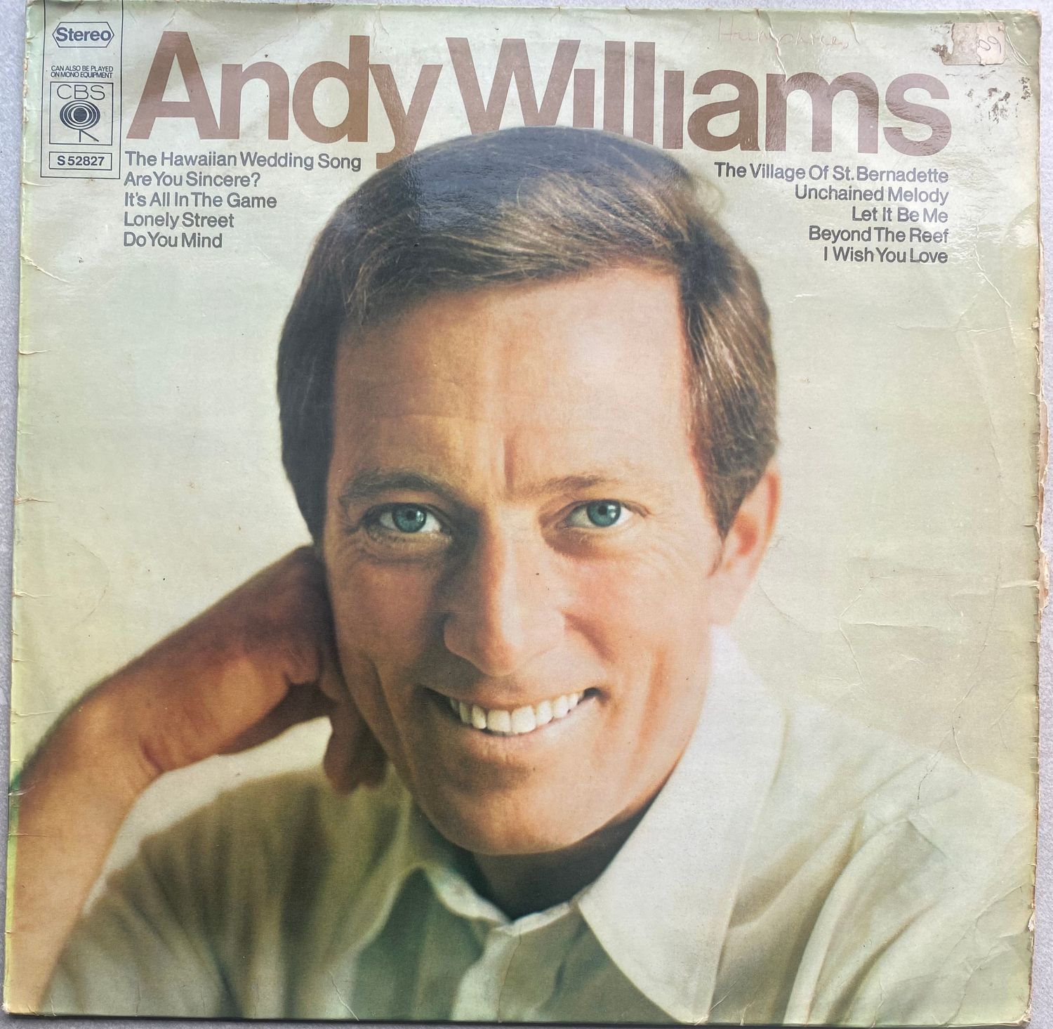 Andy Williams – A Song for You (Vinyl)