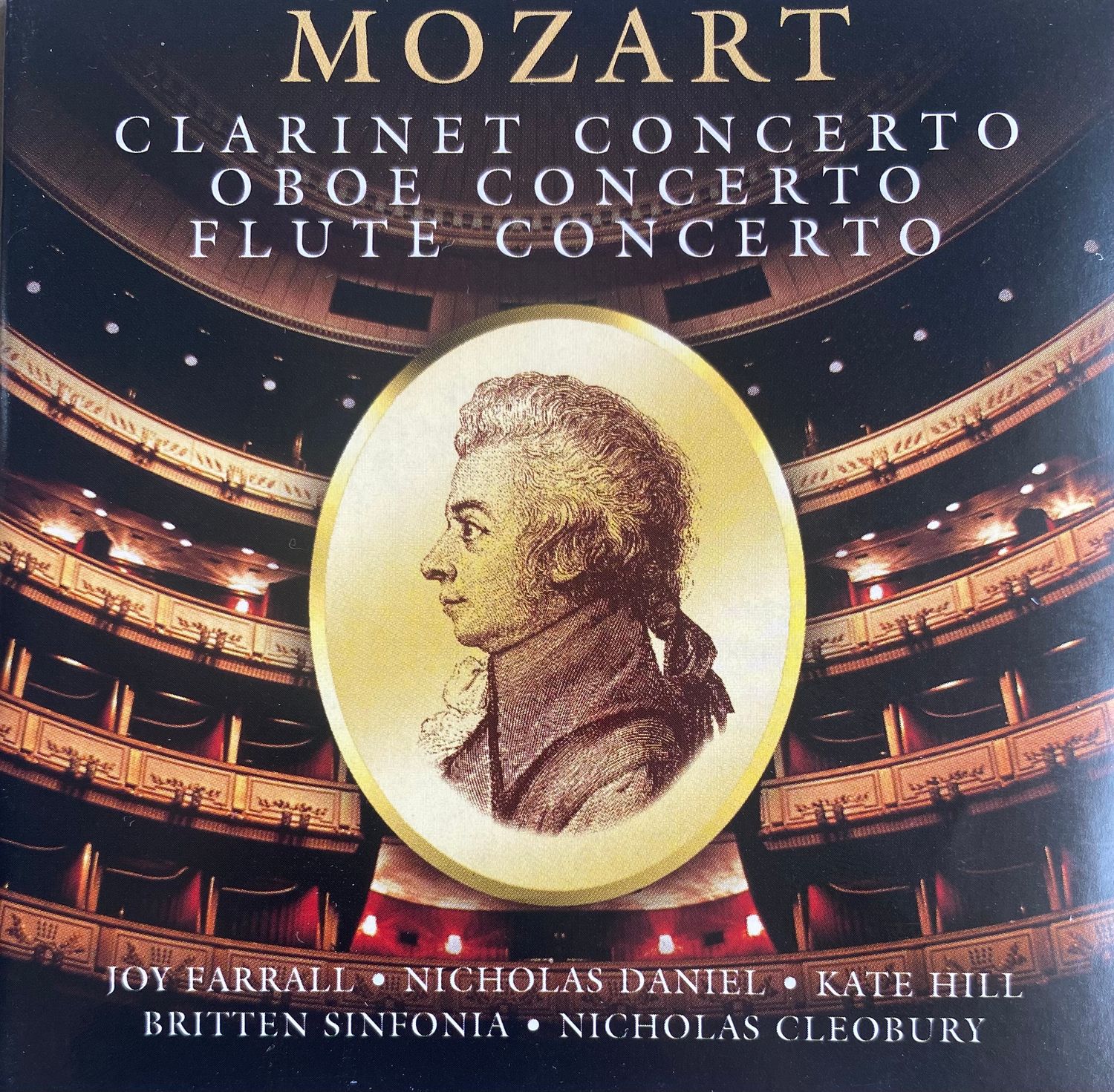 Mozart • Clarinet Concerto, Oboe Concerto &amp; Concerto for Flute and Harp (CD)