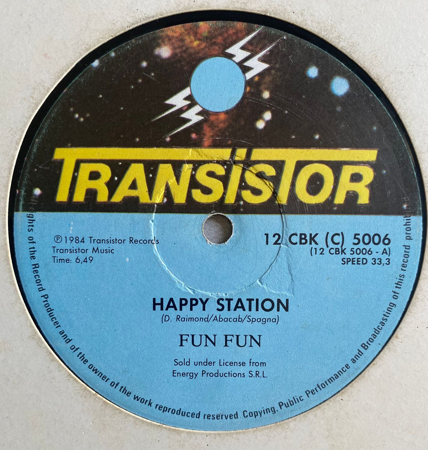 Fun Fun – Happy Station (12” Inch, Vinyl)