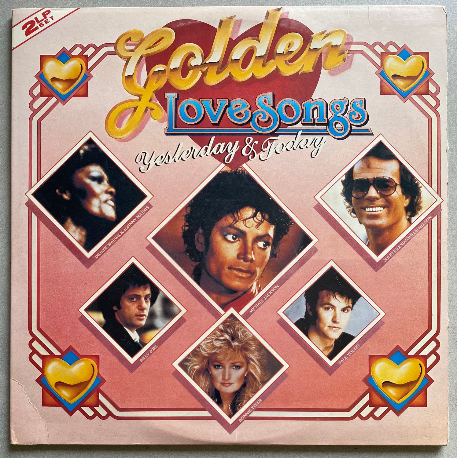 Golden Love Songs Yesterday &amp; Today - Various Artists (2-LP Set, Pink Coloured Vinyl)