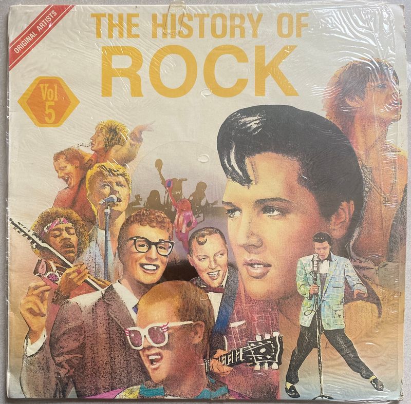 The History of Rock, Volume 5 - Various Artists (Vinyl)