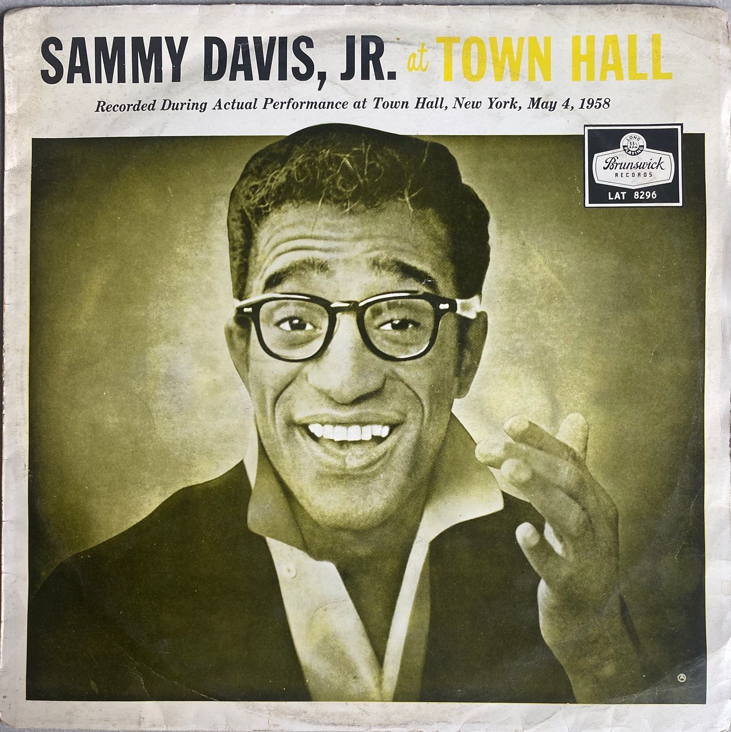 Sammy Davis Jr. – At Town Hall (Vinyl)