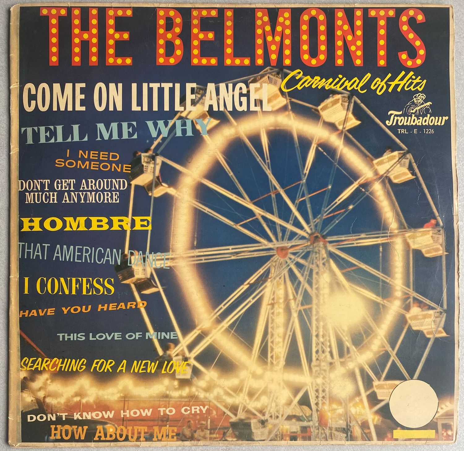 The Belmonts – Carnival Of Hits (Vinyl)