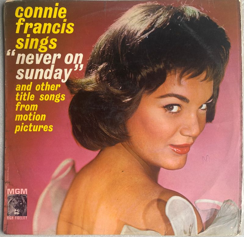 Connie Francis – Sings Never On Sunday And Other Title Songs From Motion Pictures (Vinyl)