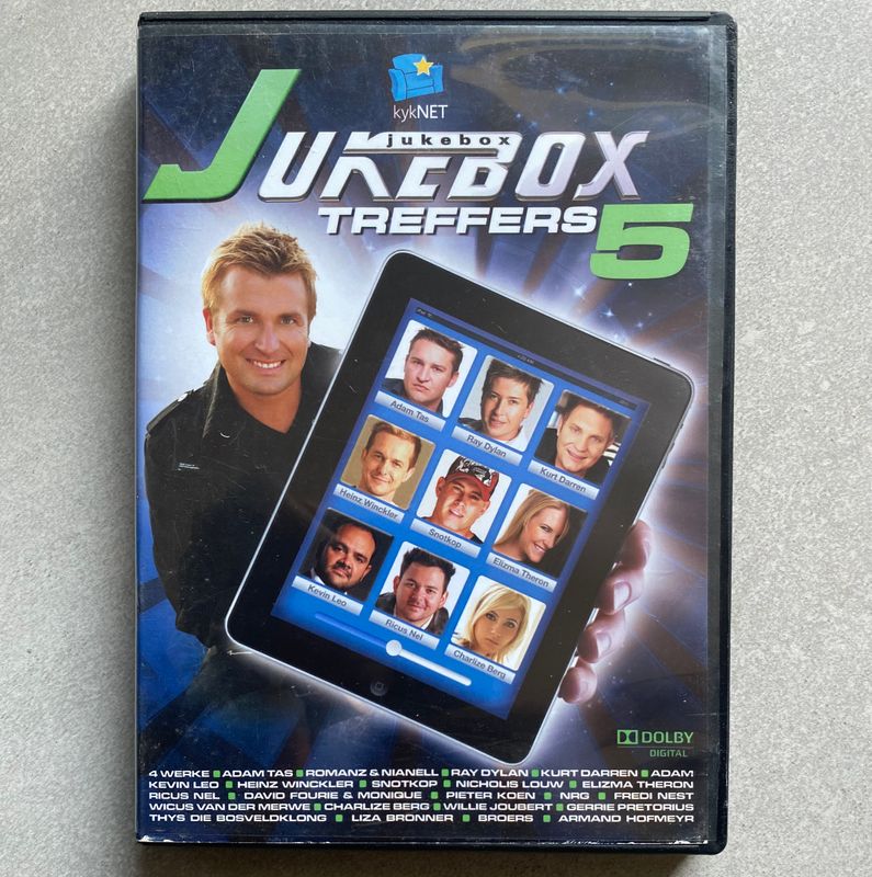 Kyknet Jukebox Treffers DVD – Vol.5 – Verskeie Kunstenaars (DVD)