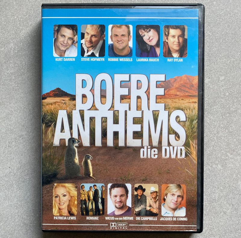 Boere Anthems – Verskeie Kunstenaars (DVD)