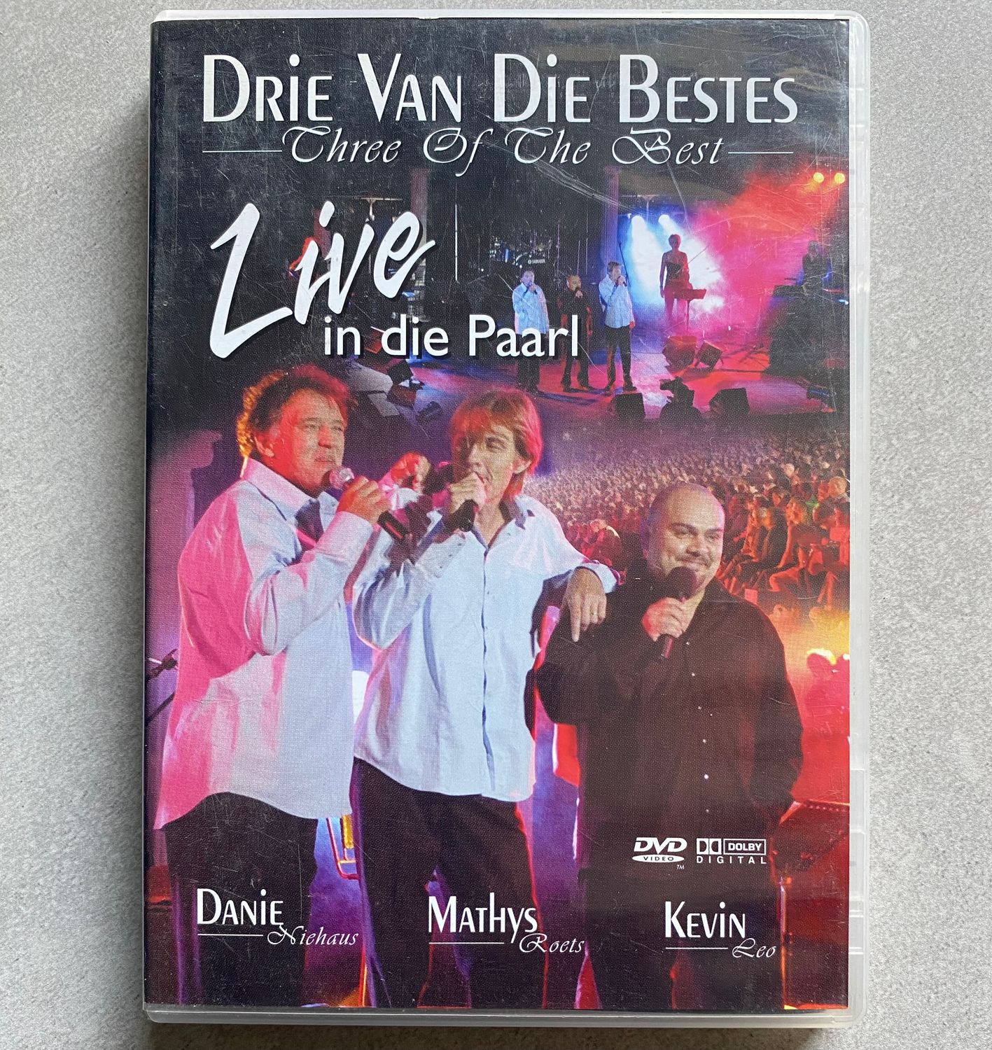 Drie Van Die Bestes – Grootste Treffers – Live In Paarl (DVD)