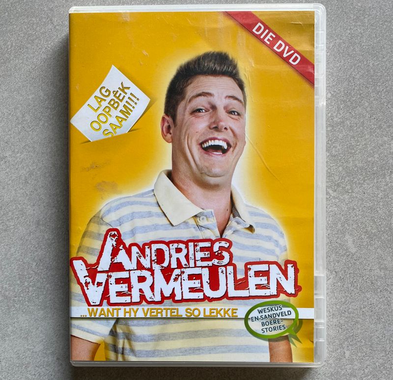 Andries Vermeulen - Lag Oopbek Saam! (DVD)