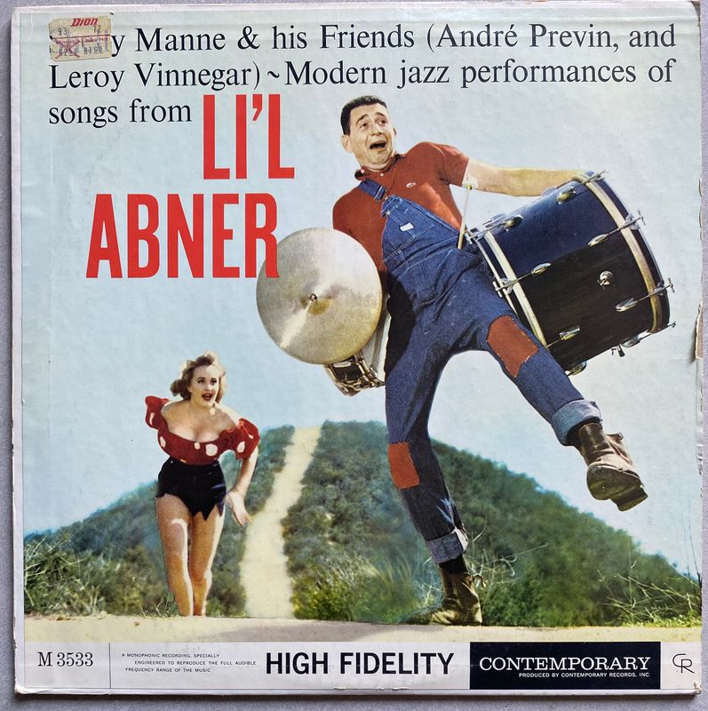 Shelly Manne &amp; His Friends – Modern Jazz Performances Of Songs From Li’l Abner (Vinyl)