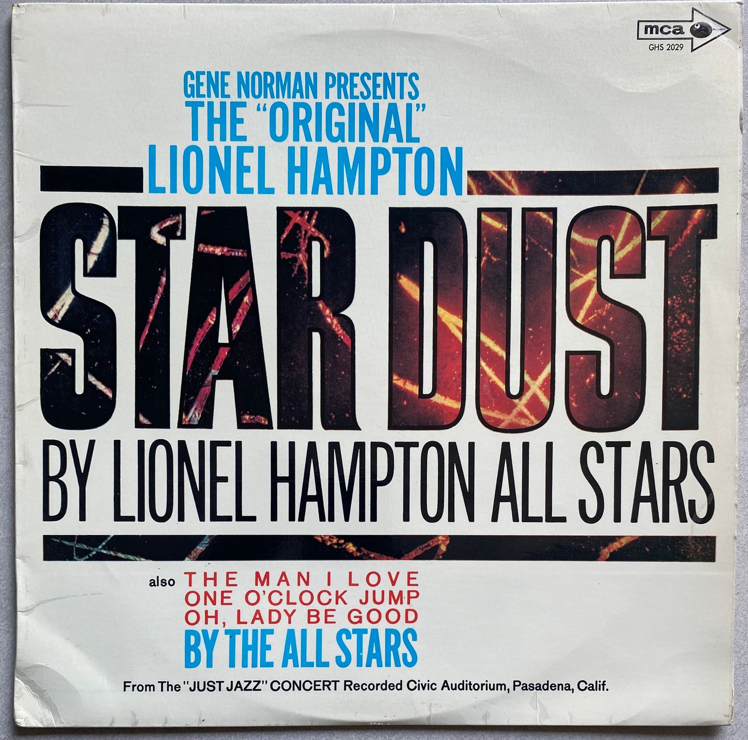 Lionel Hampton And The All Stars – Gene Norman Presents The “Original” Lionel Hampton Star Dust (Vinyl)