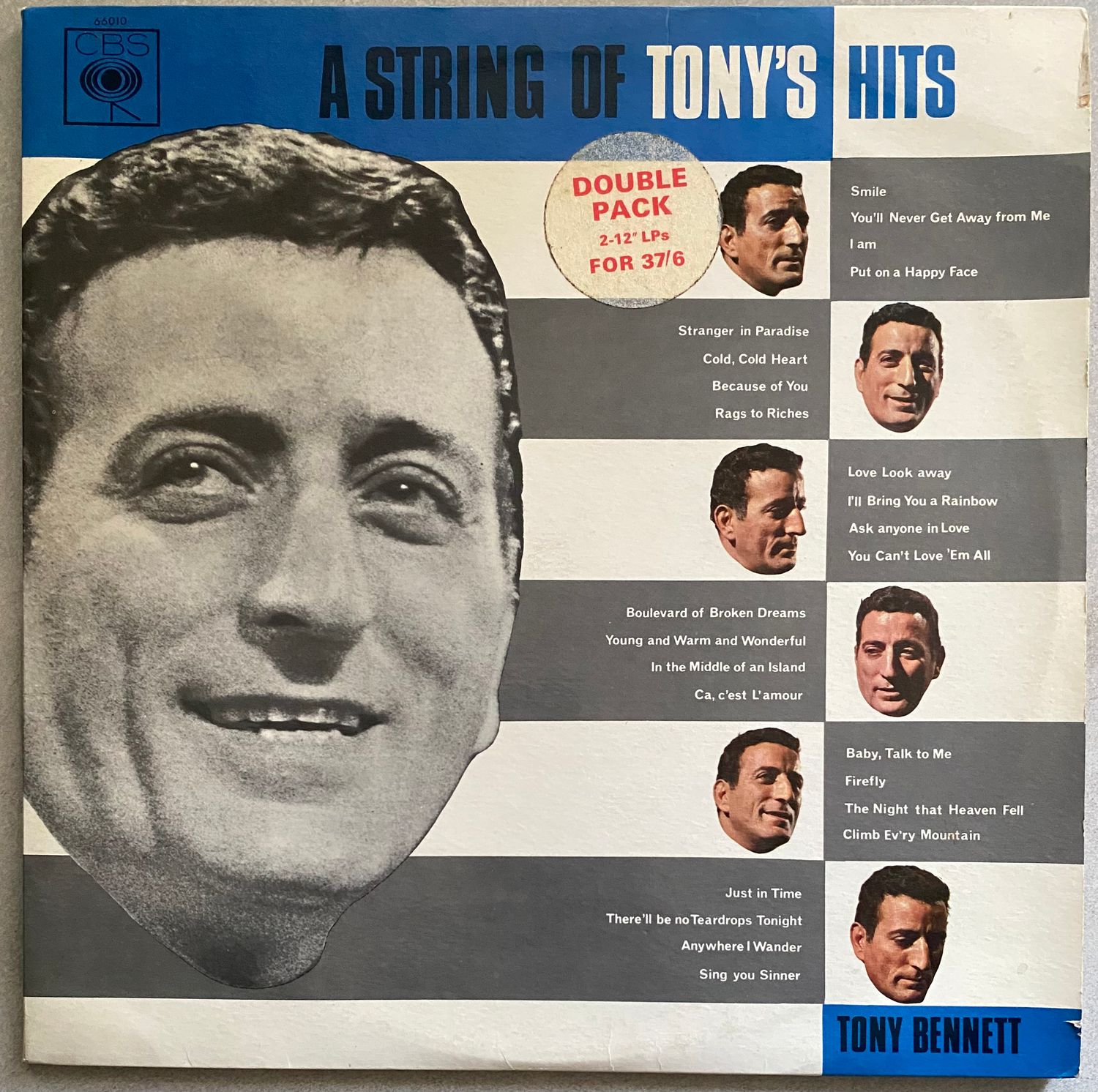 Tony Bennett – A String Of Tony’s Hits (2x Vinyl)