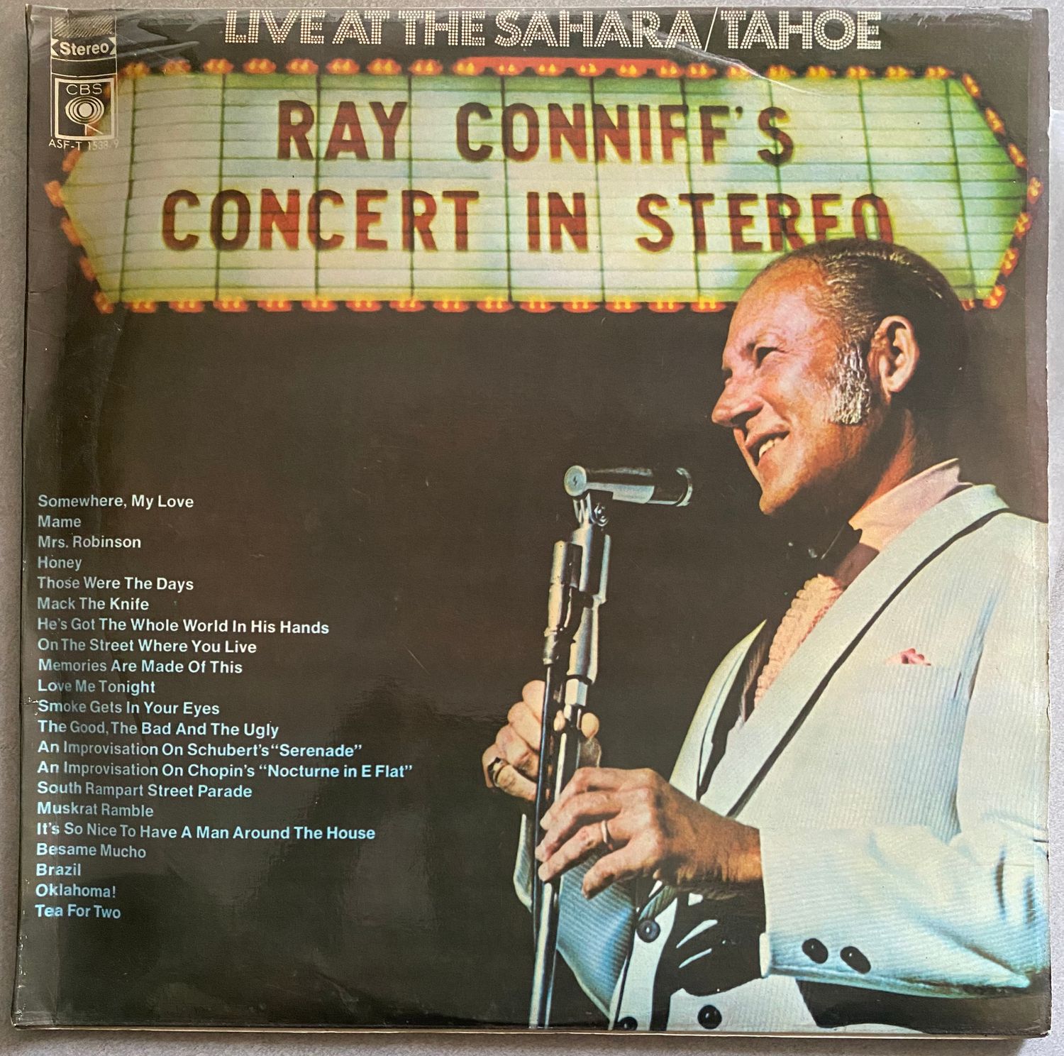 Ray Conniff And The Singers – Ray Conniff&#39;s Concert In Stereo (Live At The Sahara/Tahoe) (2 x Vinyl)
