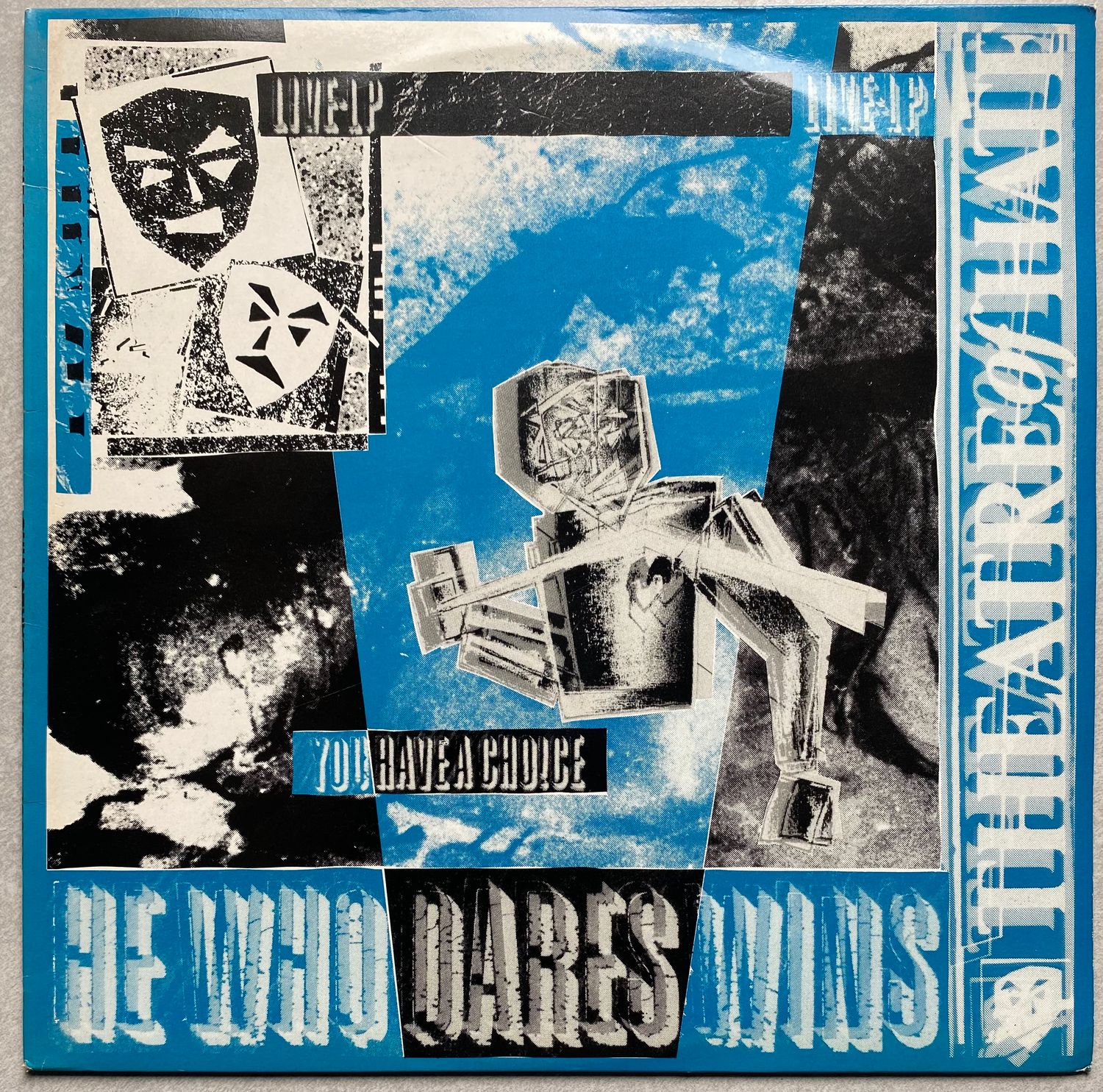 Theatre Of Hate – He Who Dares Wins (Live LP - You Have A Choice) (Vinyl)