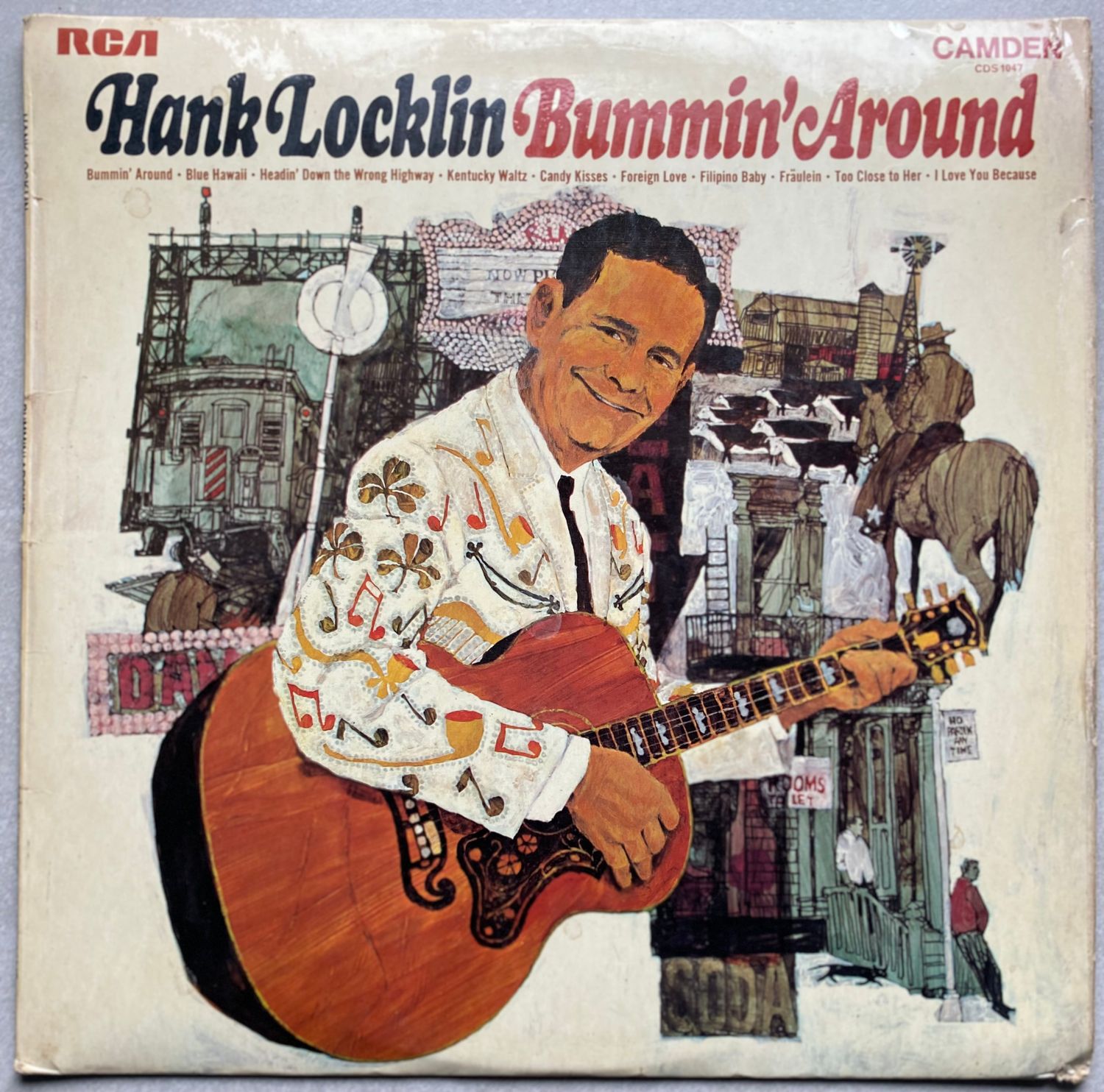 Hank Locklin - Bummin’ around (Vinyl)