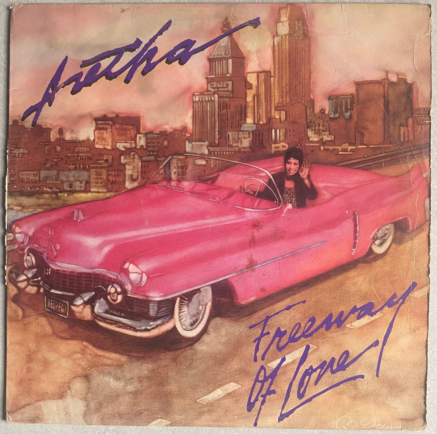 Aretha Franklin – Freeway Of Love (Vinyl, 12”, 45 RPM)