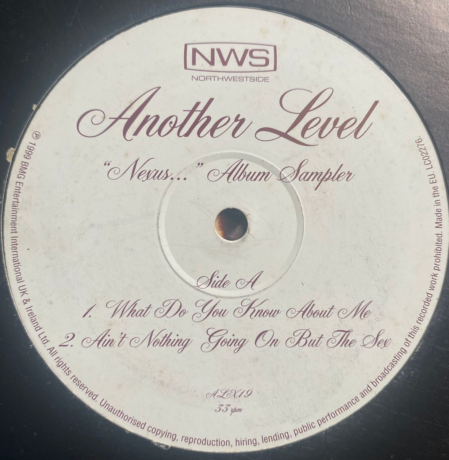 Another Level – Nexus… Album Sampler (Vinyl, 12”, 33⅓ RPM)