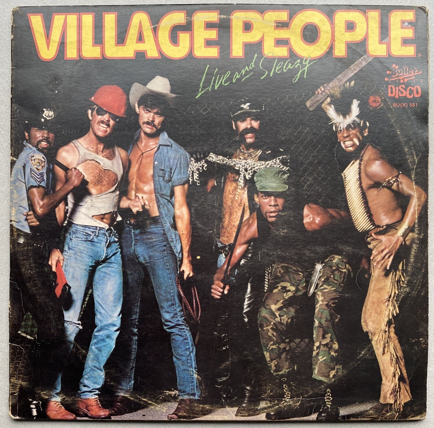 Village People – Live And Sleazy (2 x Vinyl) (Gatefold)