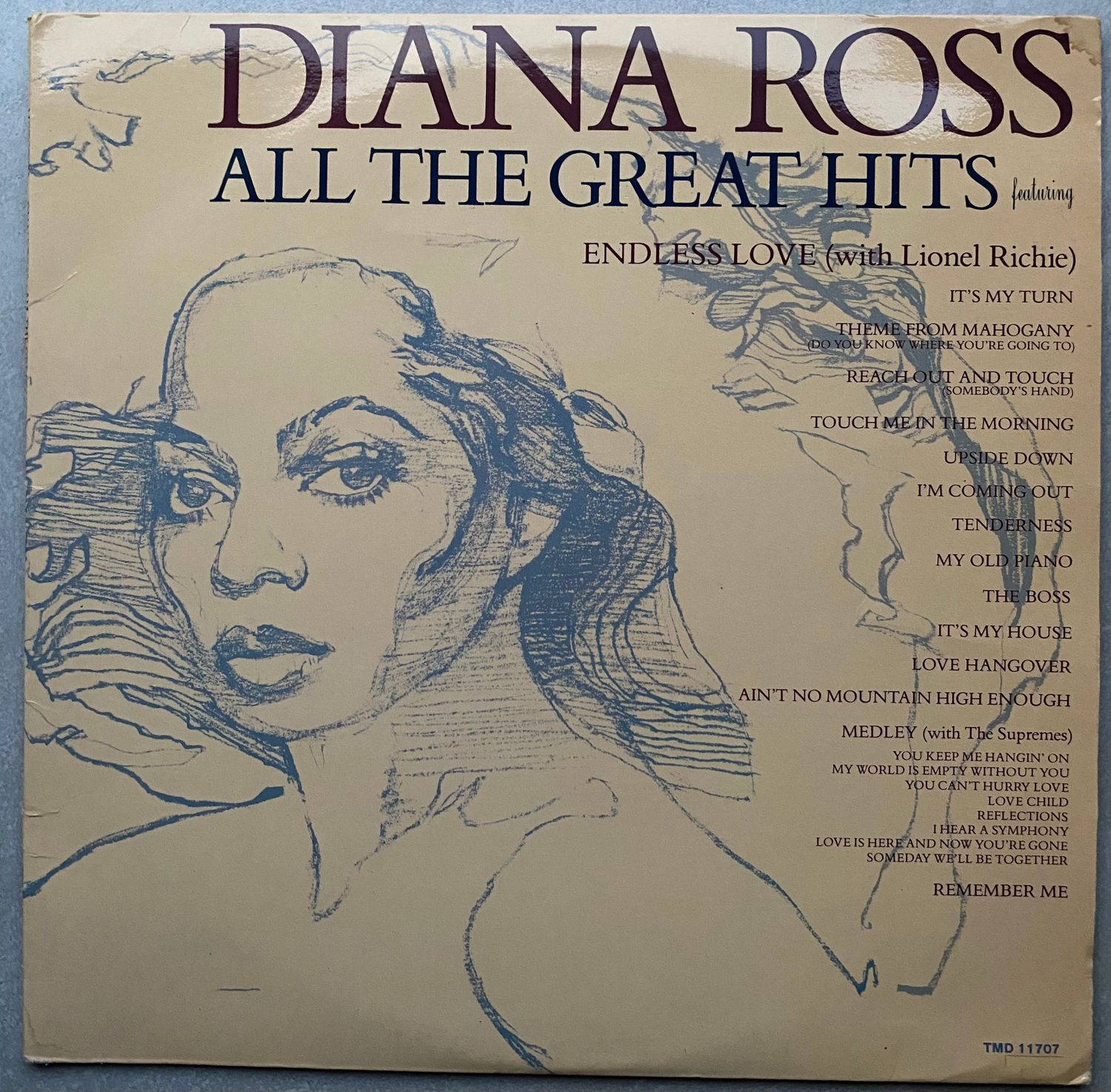 Diana Ross – All The Great Hits (2 x Vinyl, Gatefold)