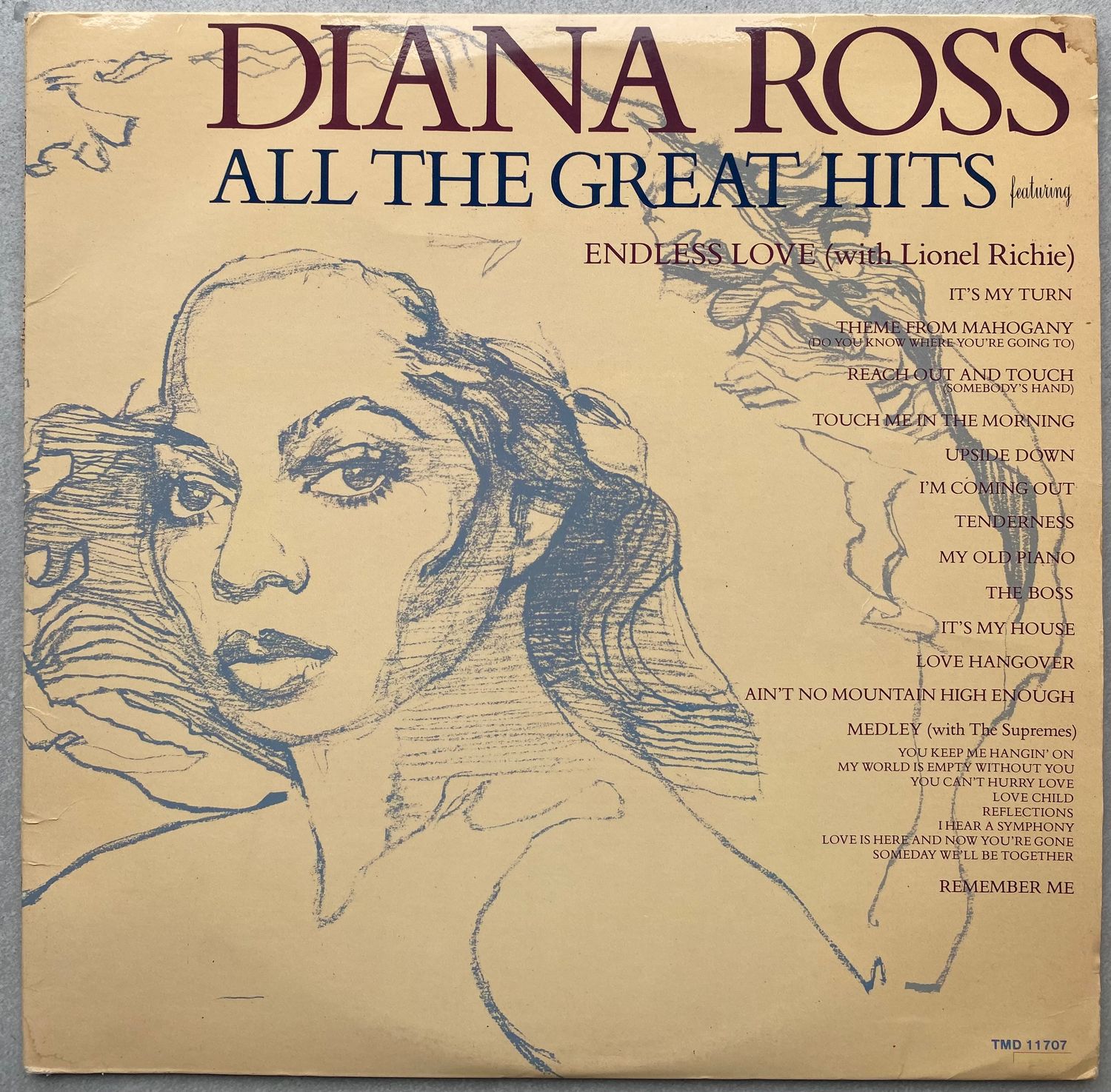 Diana Ross – All The Great Hits (2 x Vinyl, Gatefold)