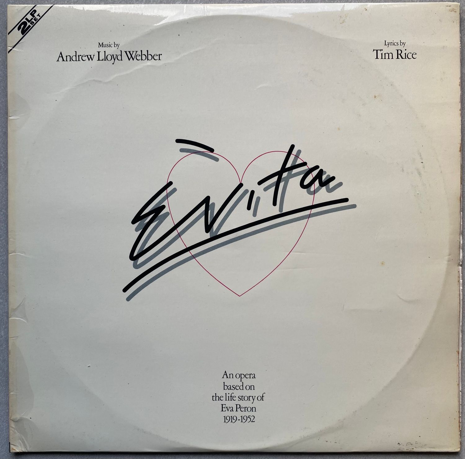 Evita - Andrew Lloyd Webber &amp; Tim Rice (2-Vinyl Set)