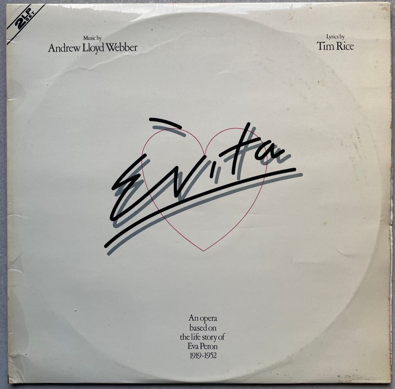 Evita - Andrew Lloyd Webber &amp; Tim Rice (2-Vinyl Set)