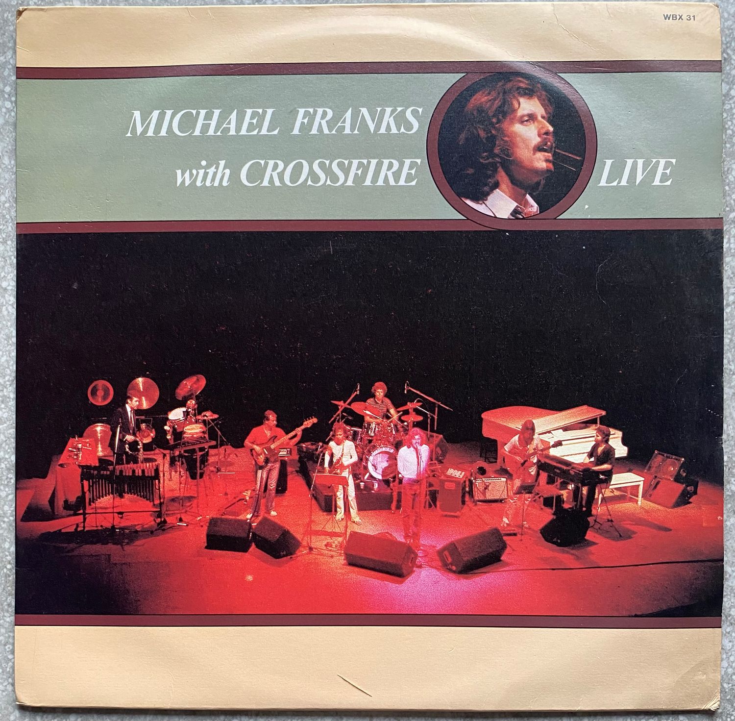Michael Franks With Crossfire – Live (Vinyl)