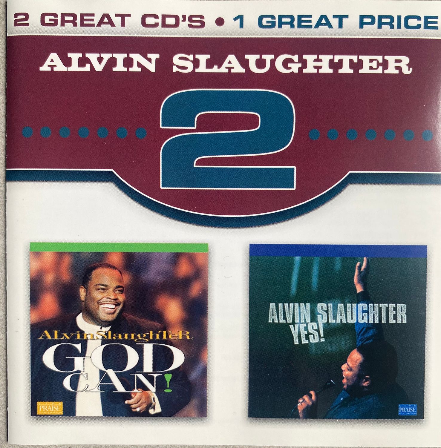 Alvin Slaughter – God Can! / Yes! (2×CD Set)