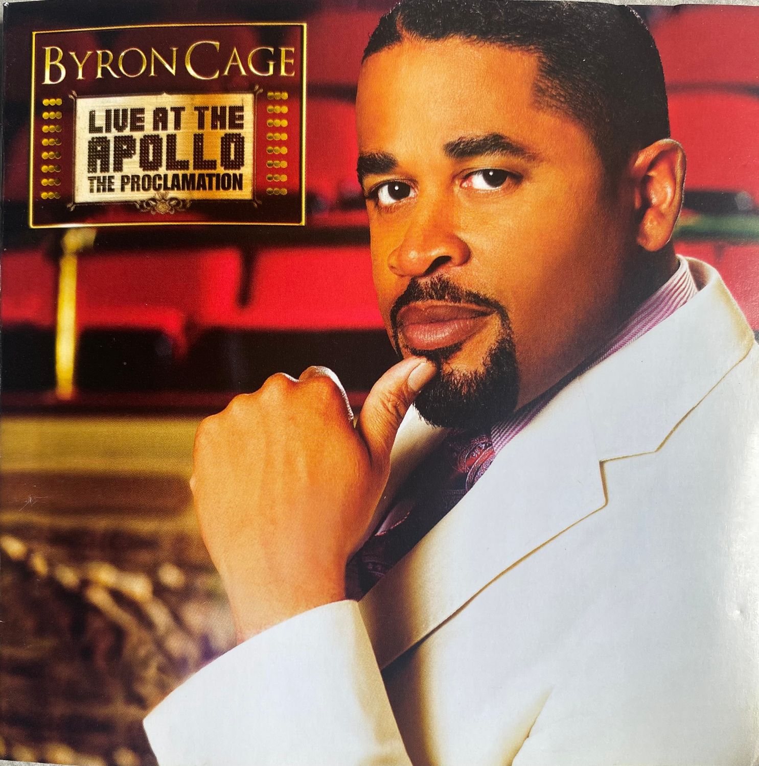 Byron Cage – Live At The Apollo: The Proclamation (CD)