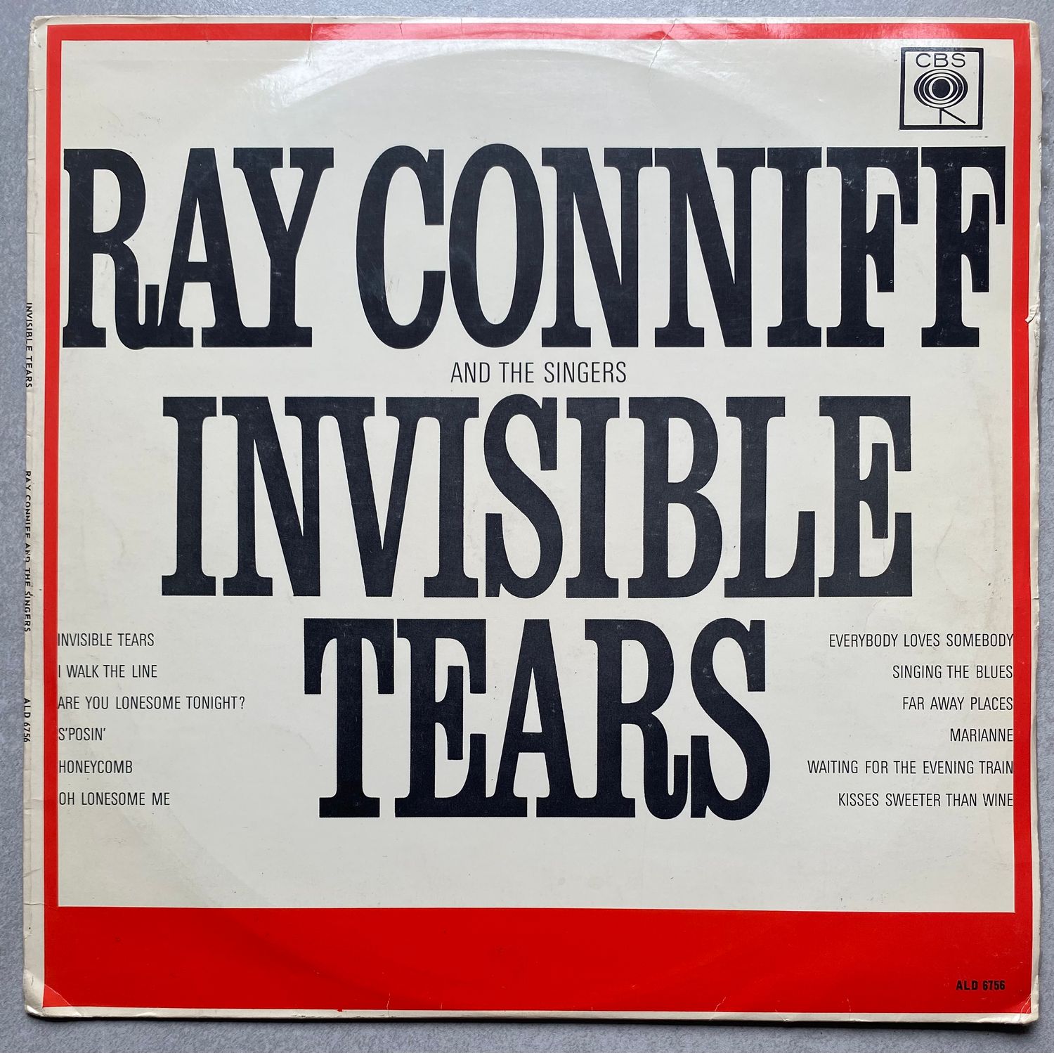Ray Conniff And The Singers – Invisible Tears (Vinyl, LP, Album)