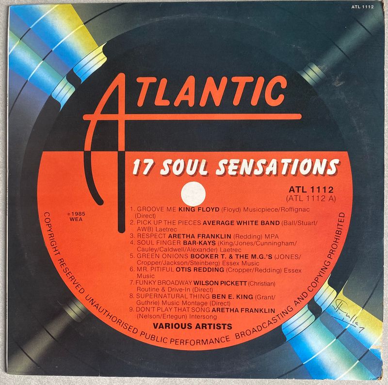 17 Soul Sensations - Various Artists (Vinyl, LP, Compilation)