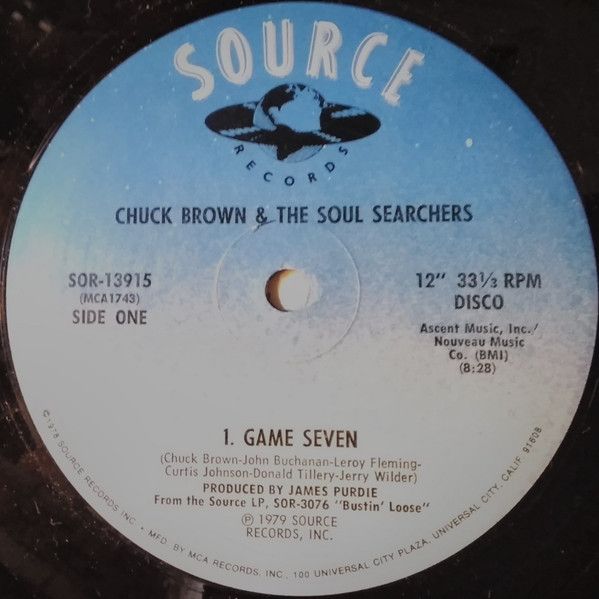 Chuck Brown &amp; The Soul Searchers - Game Seven / If It Ain’t Funky​ (Vinyl)