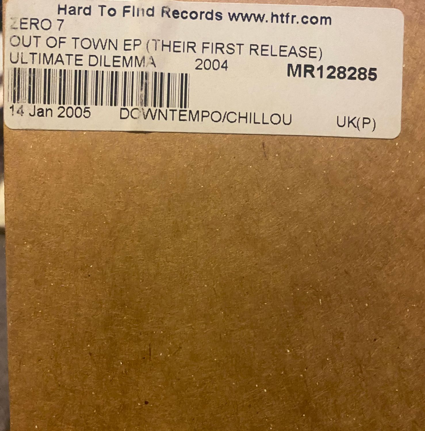 Zero 7 – Out Of Town EP (Vinyl, 12”, EP)