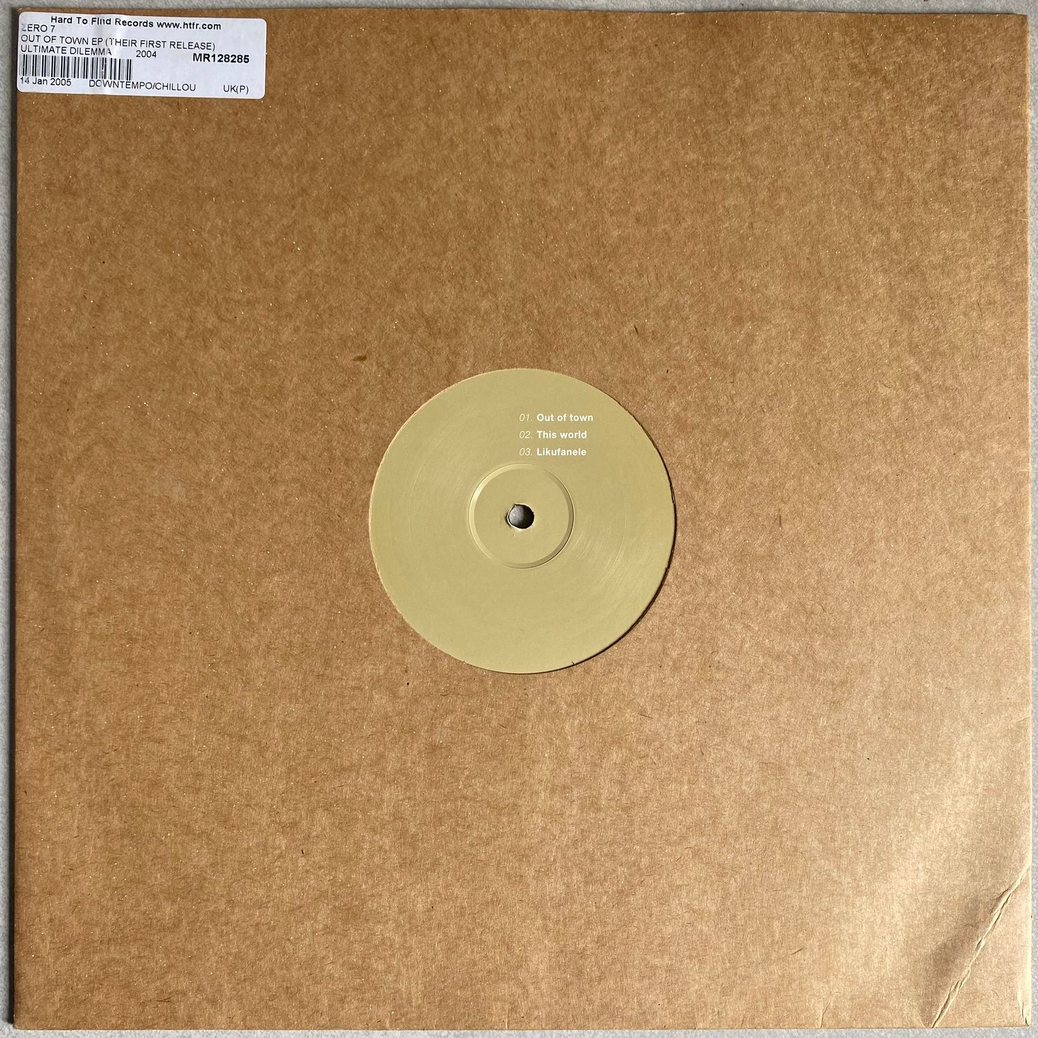 Zero 7 – Out Of Town EP (Vinyl, 12”, EP)