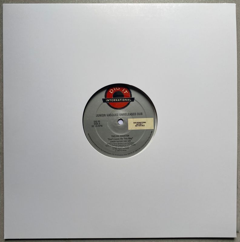 Thelma Houston / Urban Discharge – Junior Vasquez Unreleased Dub (Vinyl, 12”)