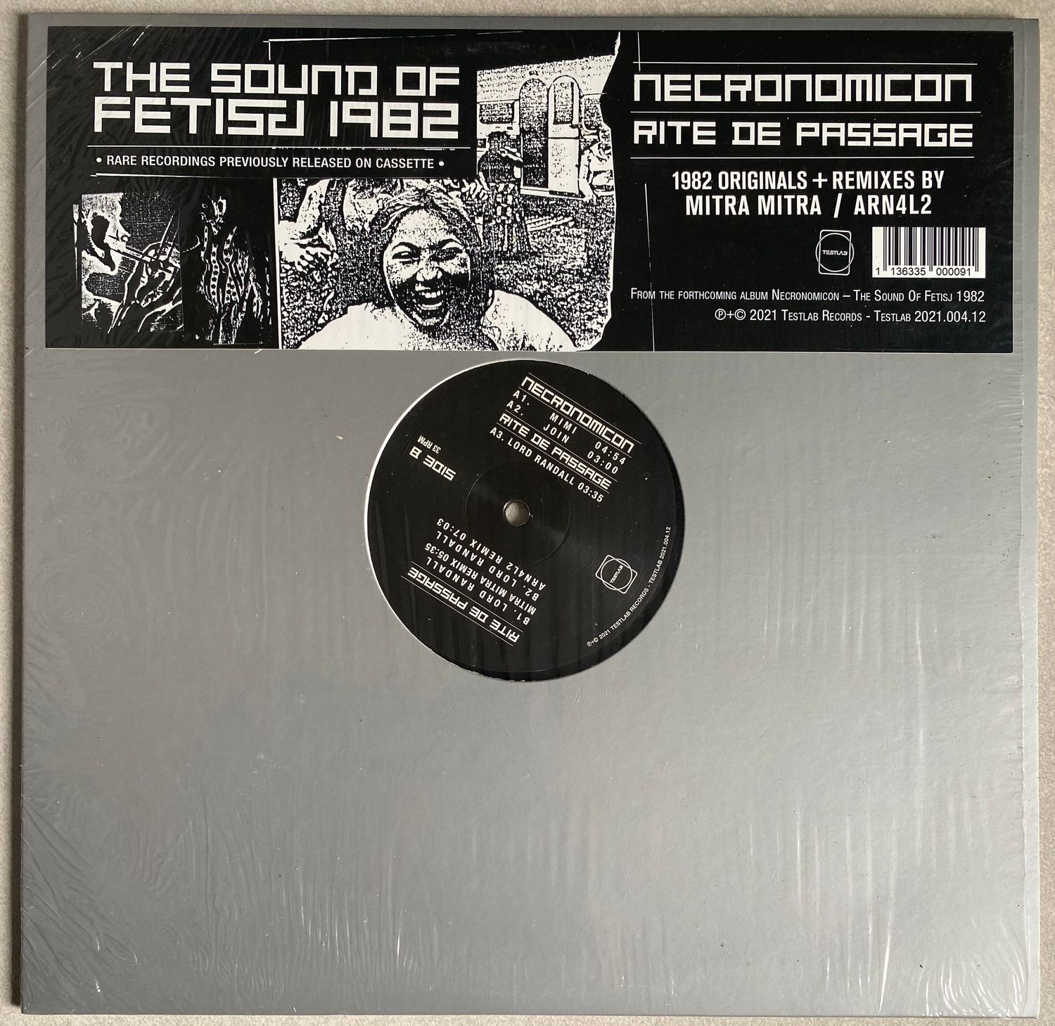 Necronomicon &amp; Rite De Passage – The Sound Of Fetisj 1982 (Vinyl, 12”)