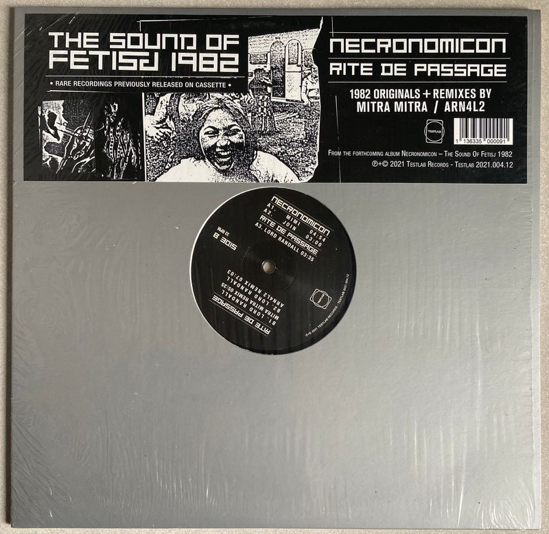 Necronomicon &amp; Rite De Passage – The Sound Of Fetisj 1982 (Vinyl, 12”)