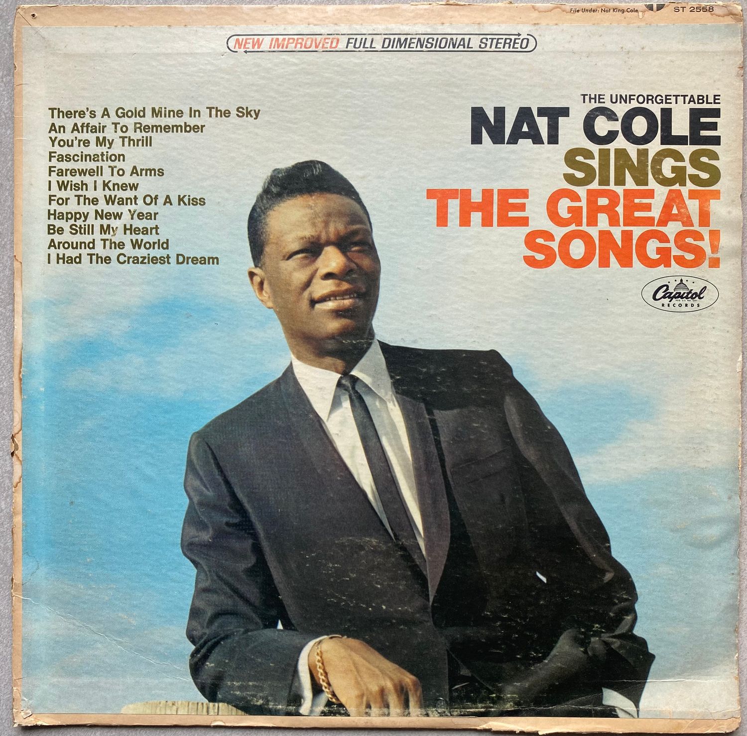 Nat Cole – The Unforgettable Nat Cole Sings The Great Songs! (Vinyl)